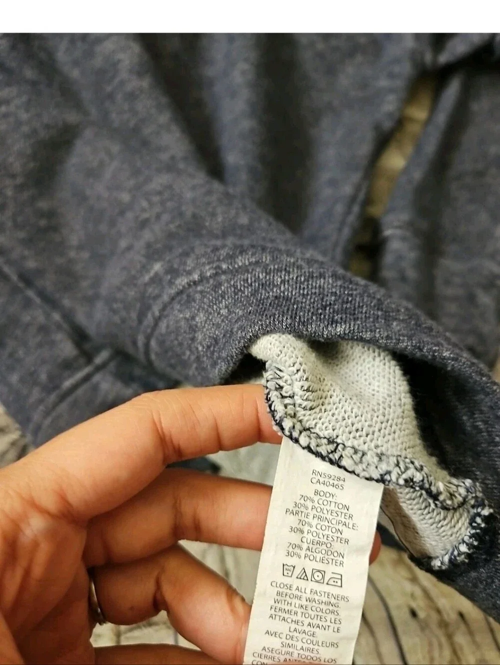 The Children's Place Boys Blue Sweatshirt Size L